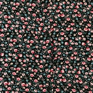 H&M floral button down Skirt